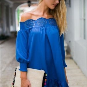 Off the shoulder dress